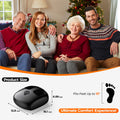 Foot Massager with Heat, Shiatsu Foot Massager Machine for Neuropathy Pain, with Remote, FSA HSA Eligible, Gifts for Women Men