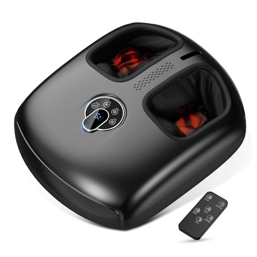 Foot Massager with Heat, Shiatsu Foot Massager Machine for Neuropathy Pain, with Remote, FSA HSA Eligible, Gifts for Women Men